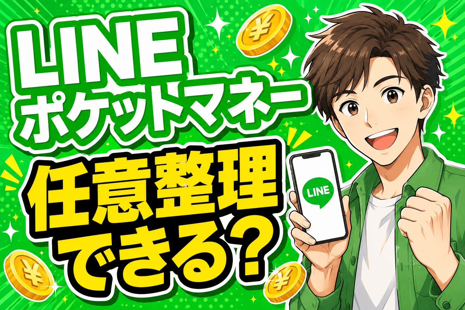 LINEポケットマネーの任意整理についてのアイキャッチ画像